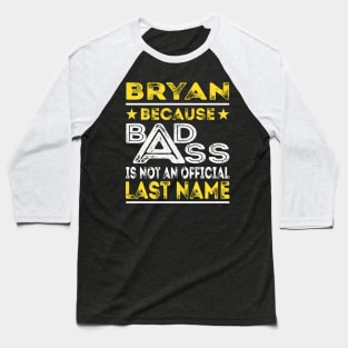 BRYAN Baseball T-Shirt